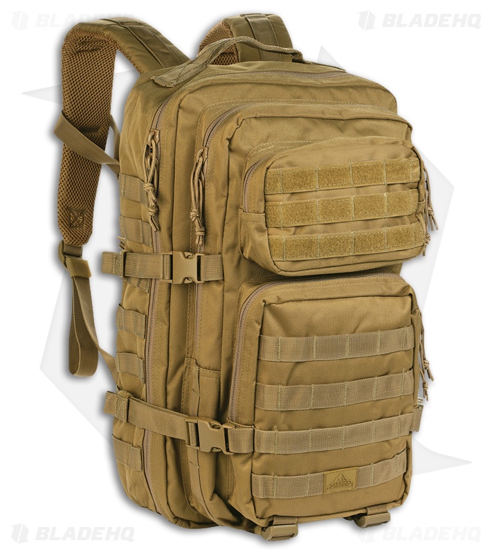 Red Rock Gear 80226COYREDROCK ラージアサルトパック コヨーテ8354919 Red Rock Outdoor Gear Large Assault Pack Coyote Tan 80226COY
