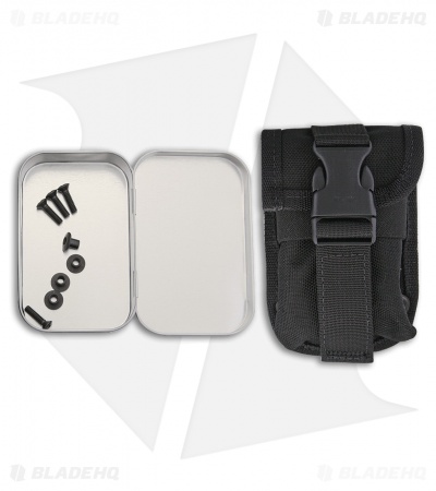 ESEE Survival Tin Pouch Black Cordura 