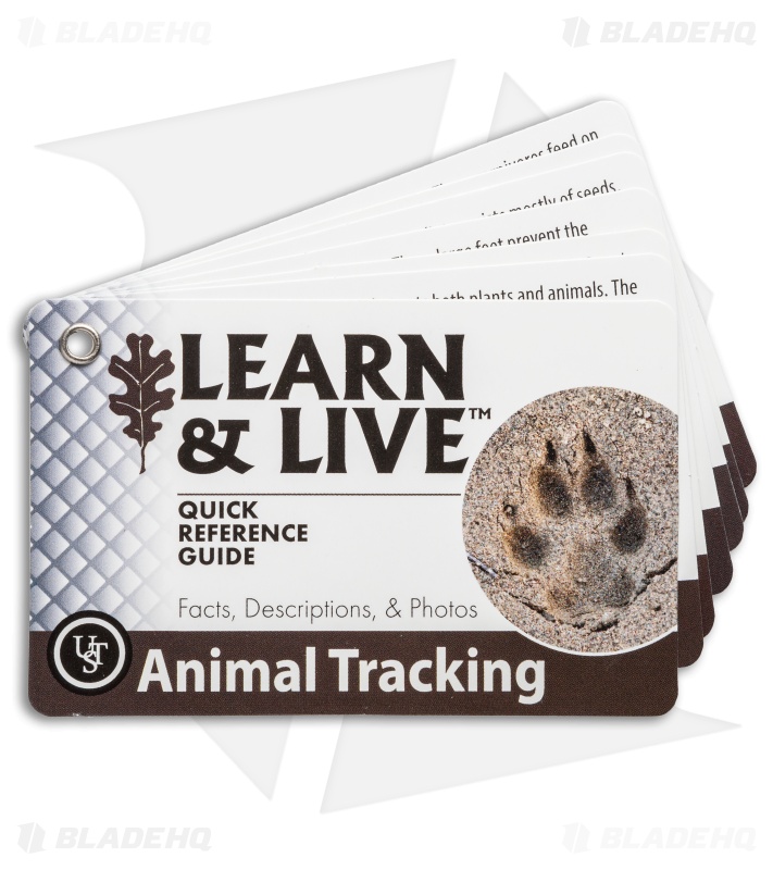 Ultimate Survival Technologies Animal Tracking Cards