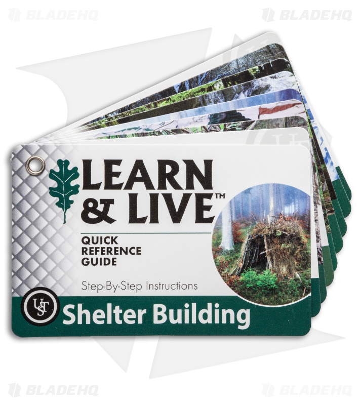 Ultimate Survival Technologies Shelter Building Cards