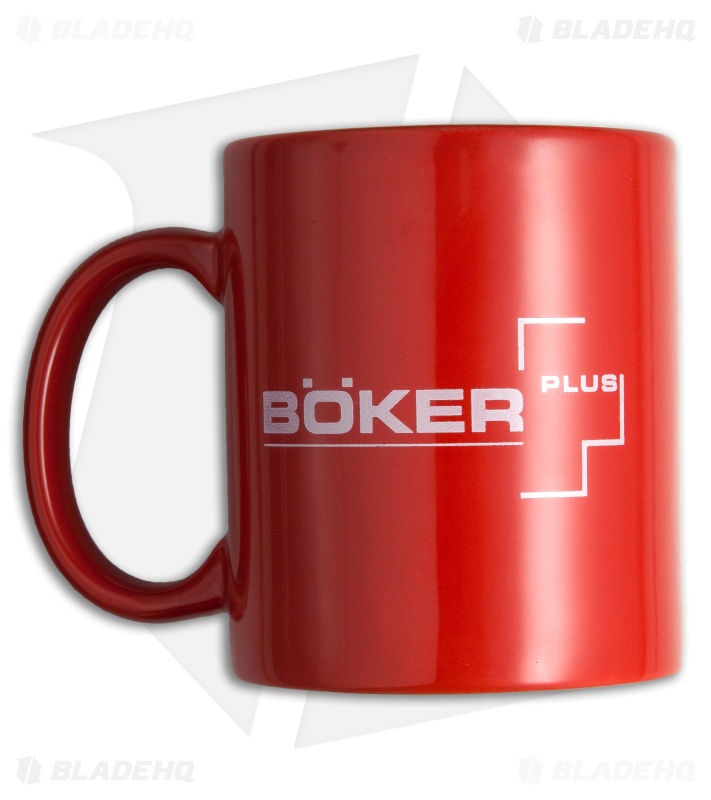 Boker Coffee Mug Red W White Logo 09bo180 Blade Hq Boker Coffee Mug Red W White Logo 09bo180