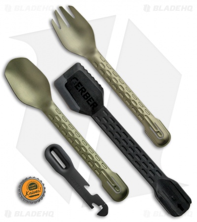 Gerber ComplEAT All-In-One Cooking & Eating Tool (Flat Sage) 31-003467 