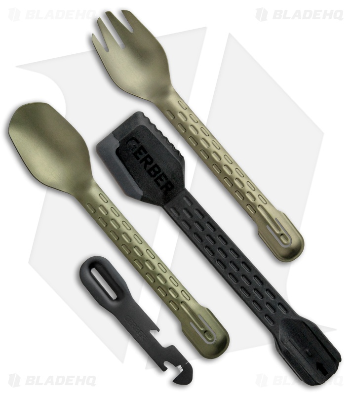 Gerber ComplEAT All-In-One Cooking & Eating Tool (Flat Sage) 31-003467 