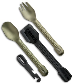 Gerber ComplEAT All-In-One Cooking & Eating Tool (Flat Sage) 31-003467