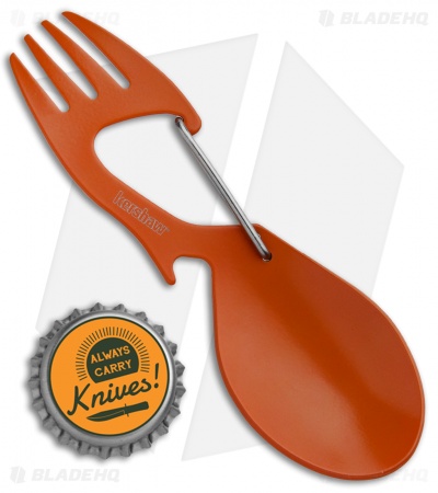 Kershaw Ration Stainless Steel Spork Multi-tool (Orange) 1140OR