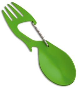 Kershaw Ration Stainless Steel Spork Multi-tool (Green) 1140GRN