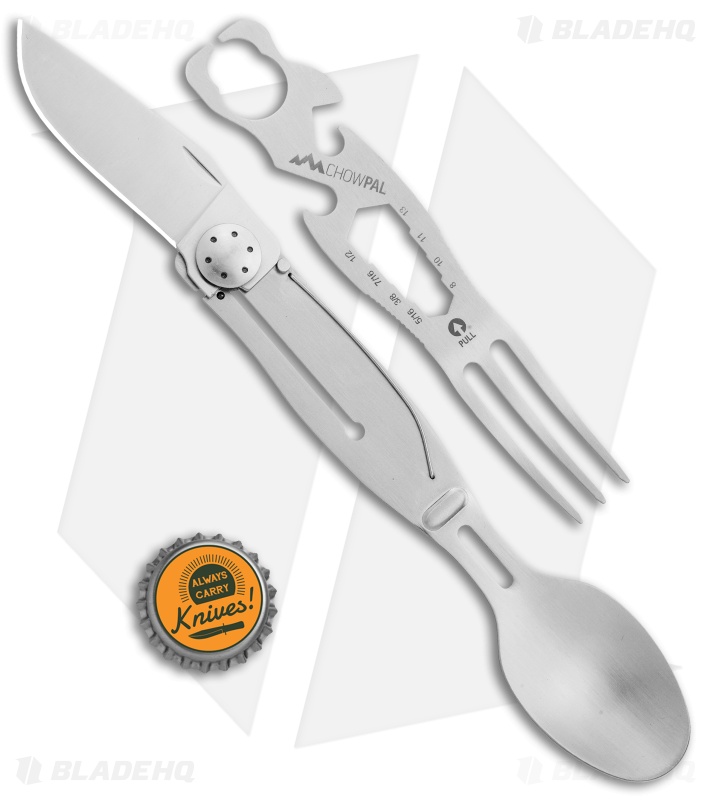 Outdoor Edge ChowPal Meal Tool (Fork, Spoon, Knife & Multi-Tool) CPL-10C