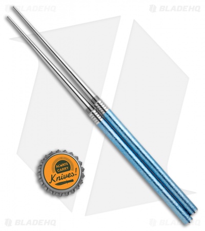 Titaner Titanium Sushi Chopsticks (Blue)
