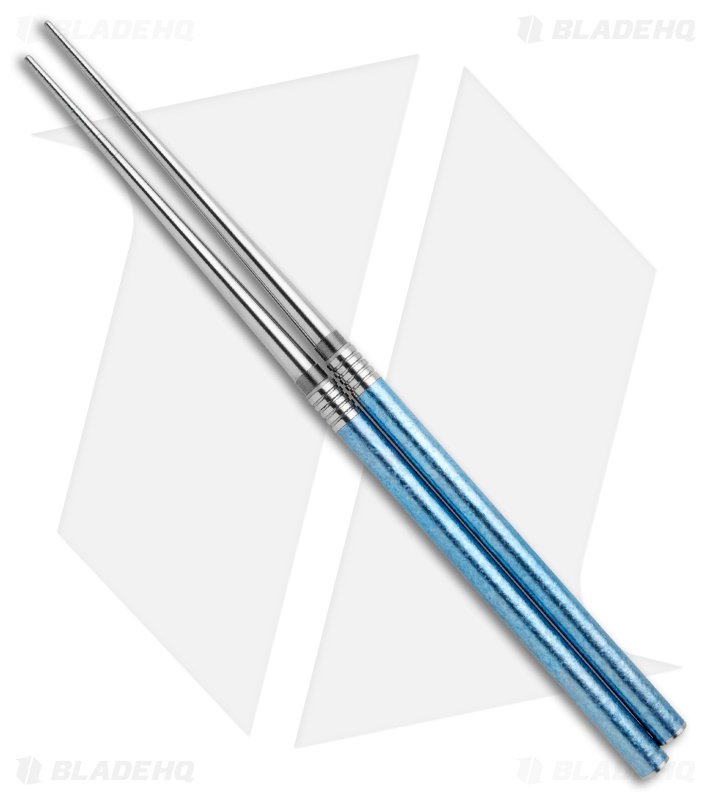 Titaner Titanium Sushi Chopsticks (Blue)