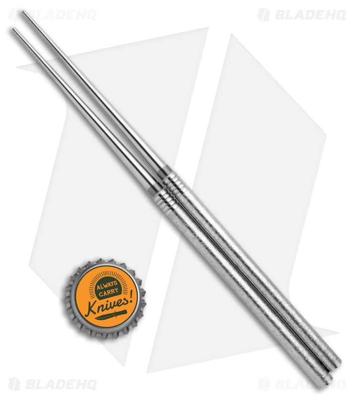 Titaner Titanium Sushi Chopsticks (Crystal Silver)