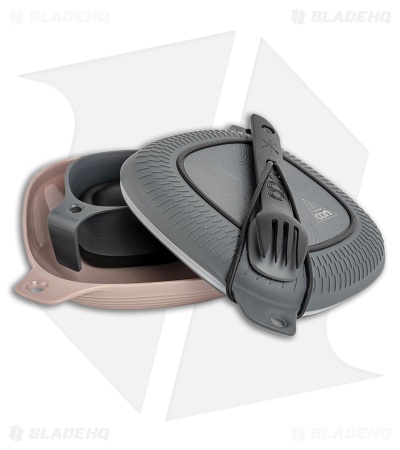 UCO Six Piece Mess Kit Classic Gray/Tan (Polymer/Rubber) UCO00372