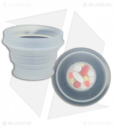 Human Gear GoCup 8 oz. Collapsible Travel Cup (Clear) HUM0320