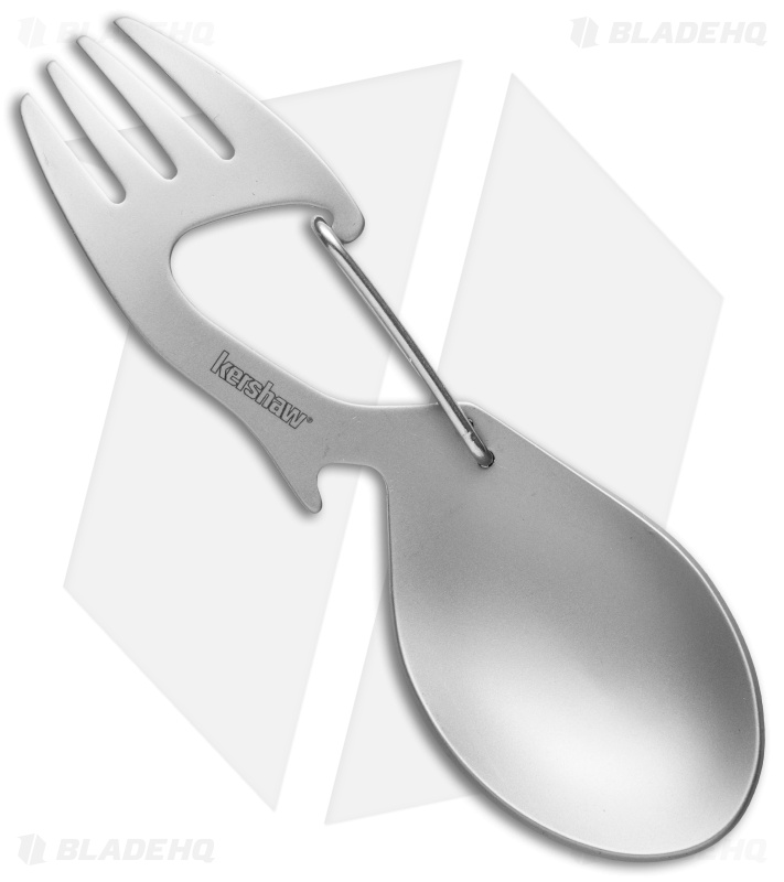 Kershaw Ration Stainless Steel Spork Multi-tool (Bead Blast) 1140