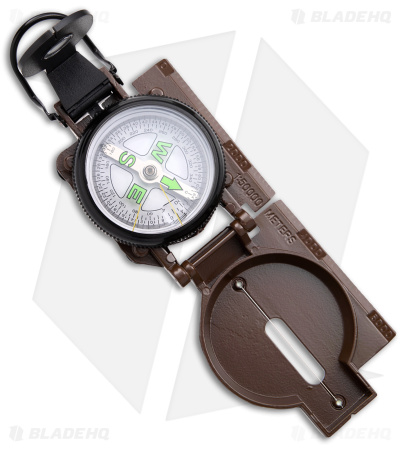  Humvee Liquid Filled Lensatic Compass OD  Metal