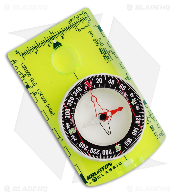 brunton classic map compass 8010g blade hq compass emergency lighting