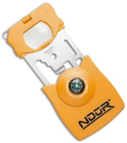 NDUR 13 in 1 Survival Tool w/ Compass (Yellow)