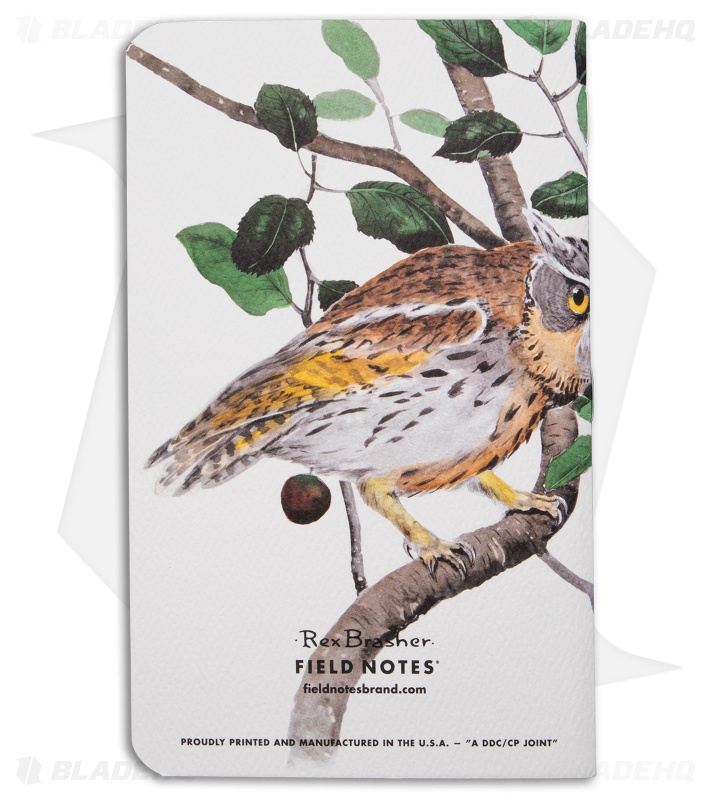 Field Notes Birds and Trees of North America Pack A - OWL