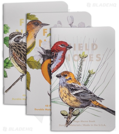 Field Notes Birds and Trees of North America Pack B - GROSBEAK