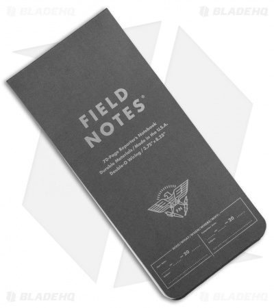 Field Notes Front Page Reporter's Notebooks w/ Receipt Pocket 2-Pack