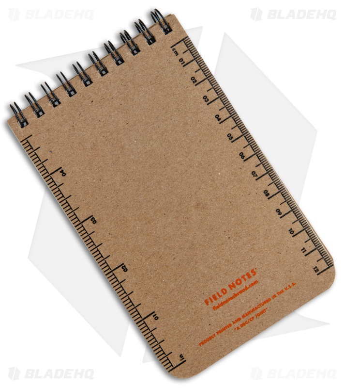 Field Notes Set of Two Heavy Duty 80-Page Work Books (Blue/Red