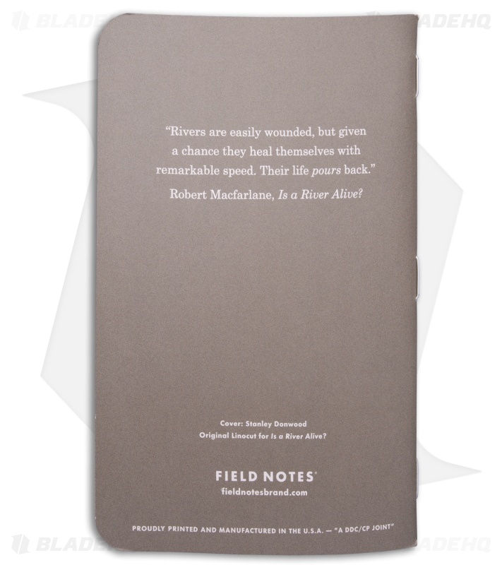 Field Notes Is A River Alive?  Series Memo Books