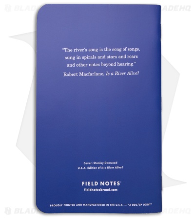 Field Notes Is A River Alive?  Series Memo Books