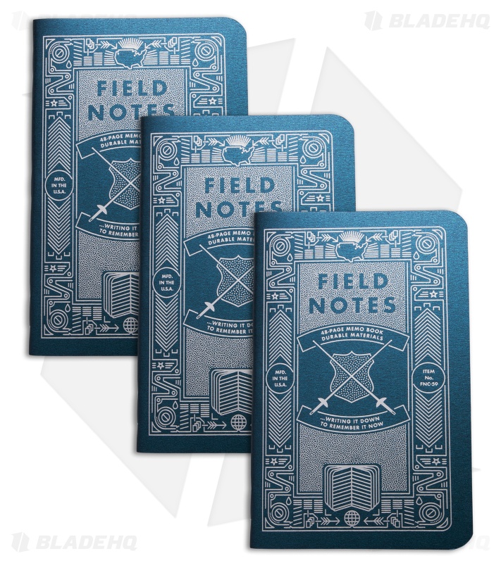 Field Notes Memo 3-Pack (Foiled Again) FNC-59