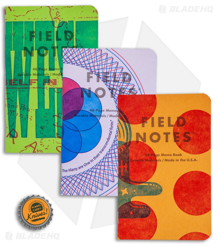Field Notes Memo Ruled 3-Pack - United States of Letterpress FNC-48a