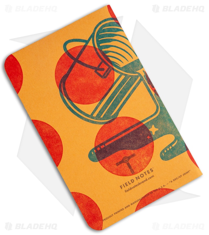 Field Notes Memo Ruled 3-Pack - United States of Letterpress FNC-48a