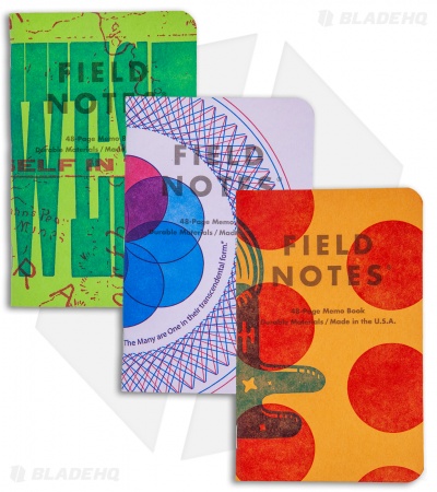 Field Notes Memo Ruled 3-Pack - United States of Letterpress FNC-48a