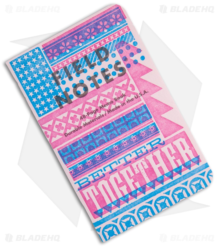 Field Notes Memo Ruled 3-Pack - United States of Letterpress FNC-48b