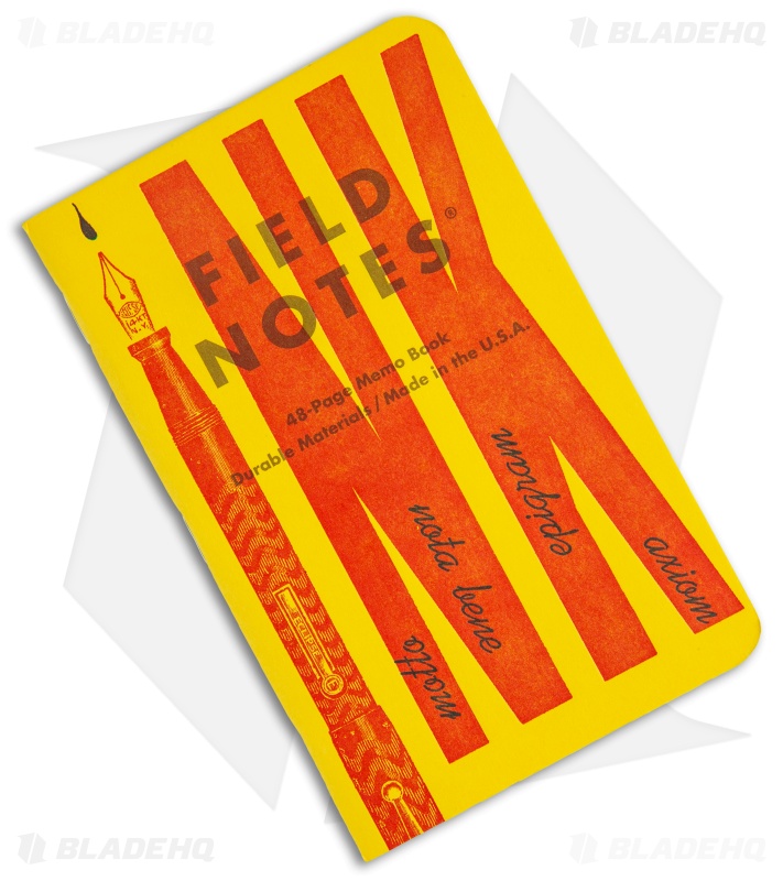 Field Notes Memo Ruled 3-Pack - United States of Letterpress FNC-48b
