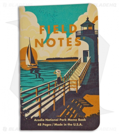 Field Notes National Parks - Series A: Yosemite, Acadia, Zion 3-Pack Memo Books