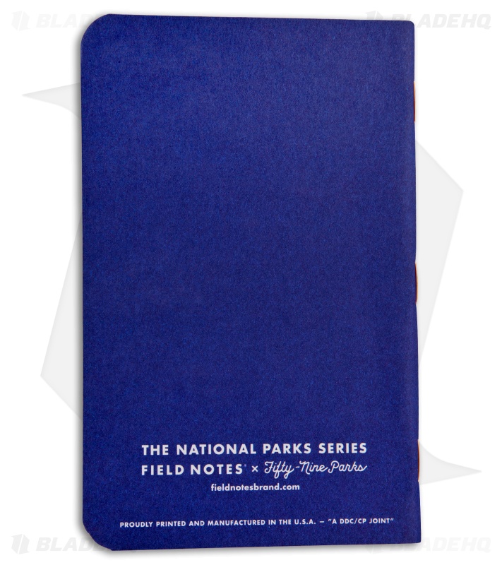 Field Notes National Parks - Series A: Yosemite, Acadia, Zion 3-Pack Memo Books