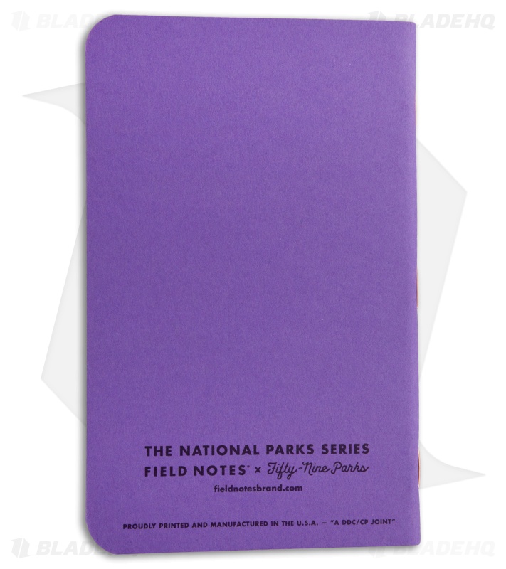 Field Notes National Parks Series B | 3 Notepads | Blade HQ