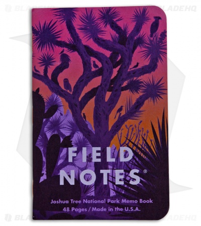 Field Notes National Parks - Series B: Grand Canyon, Joshua Tree, Mt. Rainier 