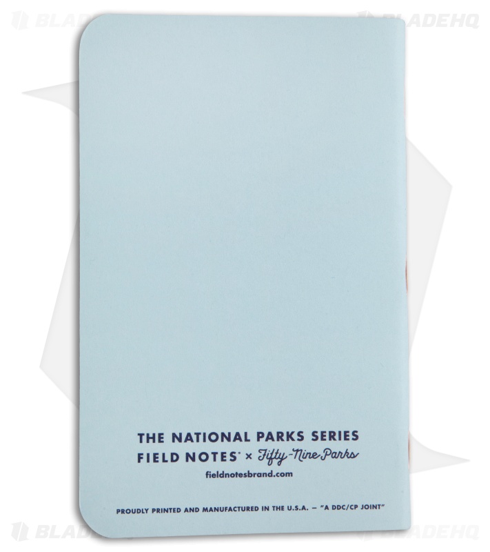 Field Notes National Parks - Series B: Grand Canyon, Joshua Tree, Mt. Rainier 