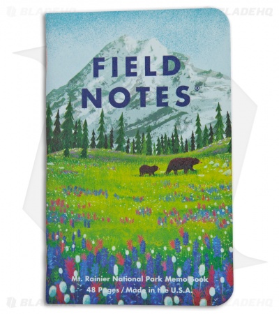Field Notes National Parks - Series B: Grand Canyon, Joshua Tree, Mt. Rainier 