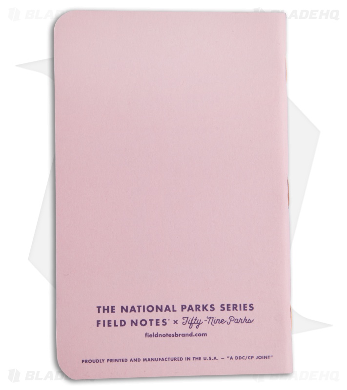 Field Notes Natl Parks - Series C: Rocky, Smoky, Yellowstone 3-Pack Memo Books