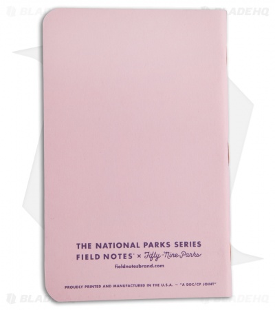 Field Notes Natl Parks - Series C: Rocky, Smoky, Yellowstone 3-Pack Memo Books