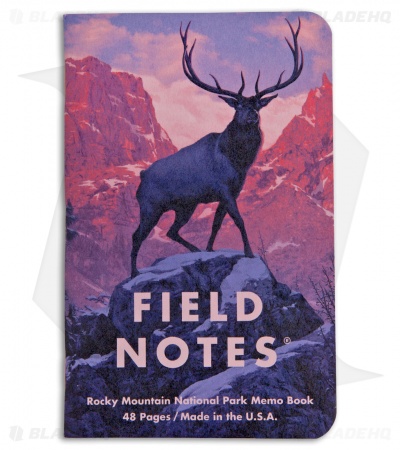Field Notes Natl Parks - Series C: Rocky, Smoky, Yellowstone 3-Pack Memo Books