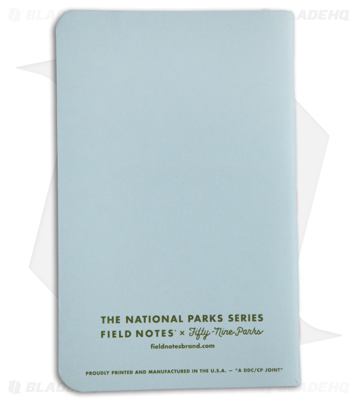 Field Notes Natl Parks - Series C: Rocky, Smoky, Yellowstone 3-Pack Memo Books