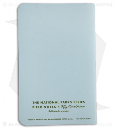 Field Notes Natl Parks - Series C: Rocky, Smoky, Yellowstone 3-Pack Memo Books