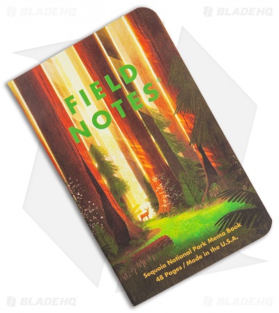 Field Notes National Parks - Series D: Grand Teton, Arches, Sequoia