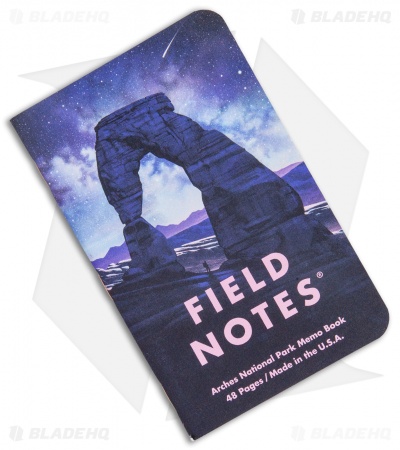 Field Notes National Parks - Series D: Grand Teton, Arches, Sequoia