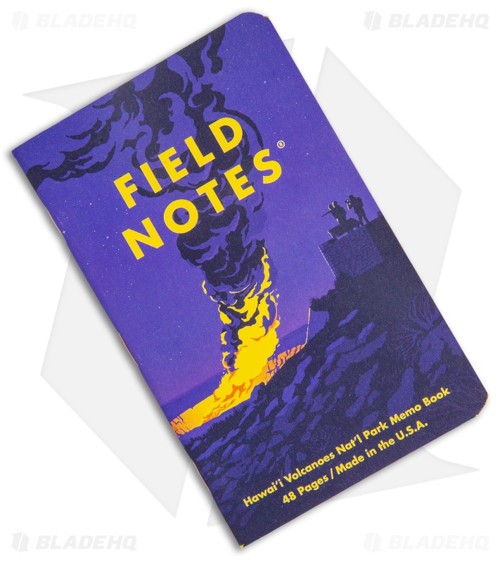 Field Notes National Parks - Series F: Glacier, Volcanoes, Everglades