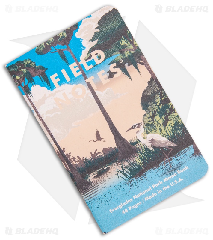 Field Notes National Parks - Series F: Glacier, Volcanoes, Everglades