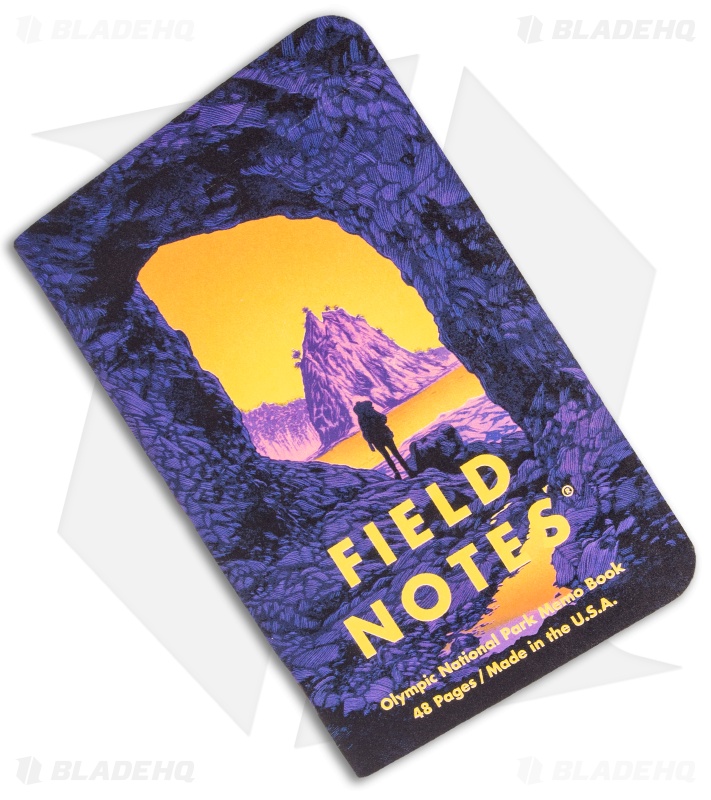 Field Notes Natl Parks - Series E: Denali, Cuyahoga, Olympic 3-Pack Memo Books