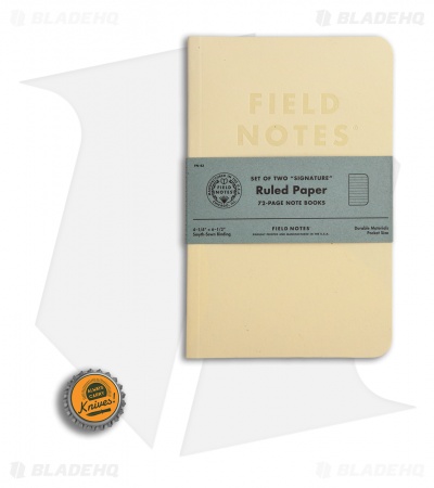 Field Notes Signature Sketch Book 2-Pack Ruled (Cream) FN-43
