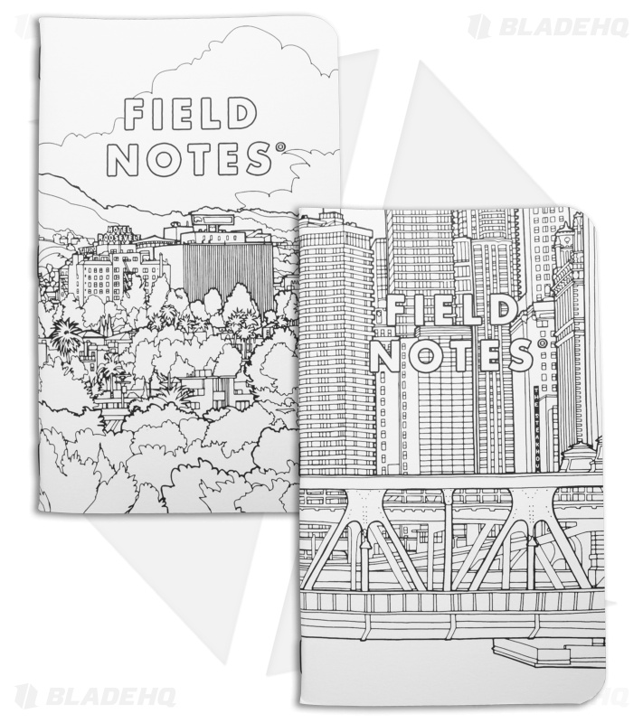 Field Notes Streetscapes Los Angeles/Chicago 2-Pack (4.75" x 7.5") FNC-58b